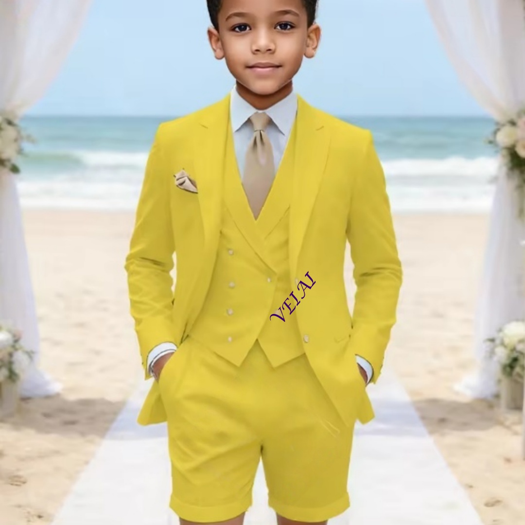 Event & Party Supply Photos - بدلة كلاسيكية مخصصة للأولاد من 3