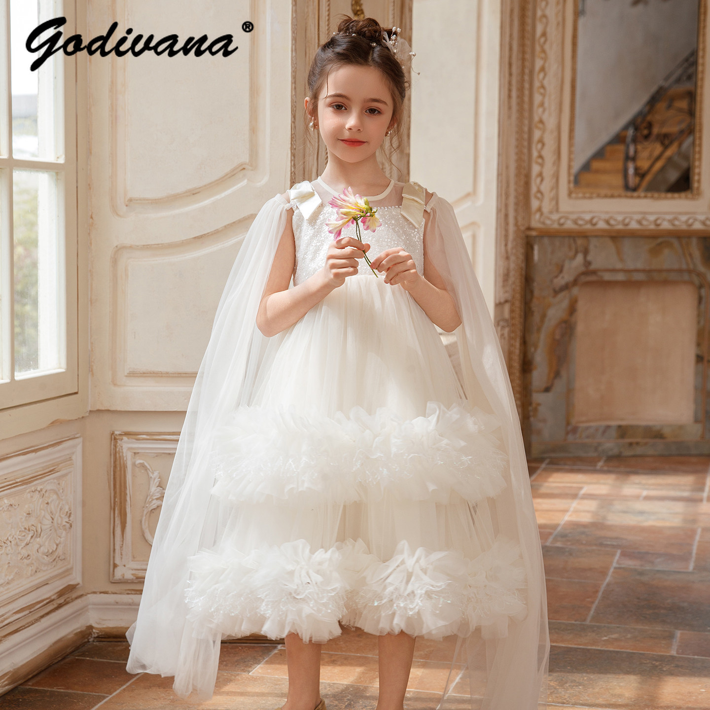 فستان أميرة رسمي جديد للبنات ا - مراجعة Glitter Tablecloth وسعره