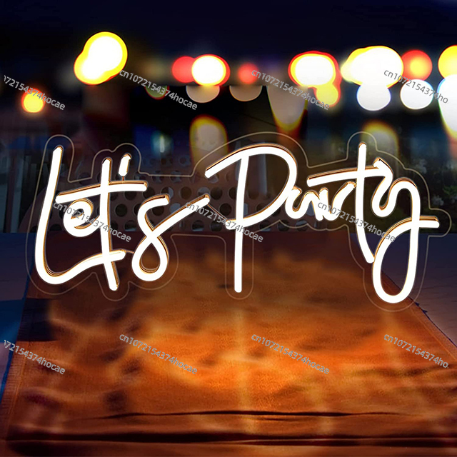 لافتة نيون LED، إضاءة نيون، لا - مراجعة Neon Sign Party وسعره
