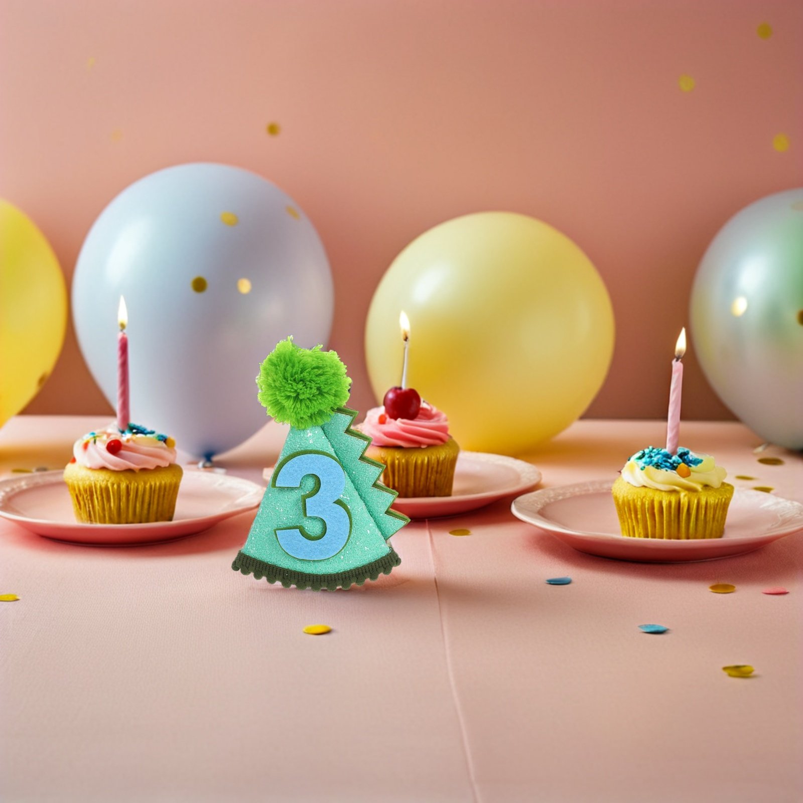 قبعة عيد ميلاد على شكل ديناصور - مراجعة Party Hat Cone وسعره