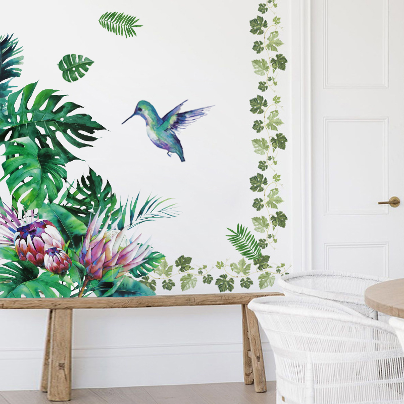 ملصقات حائط على شكل أوراق استو - مراجعة Flower Wall Panel وسعره